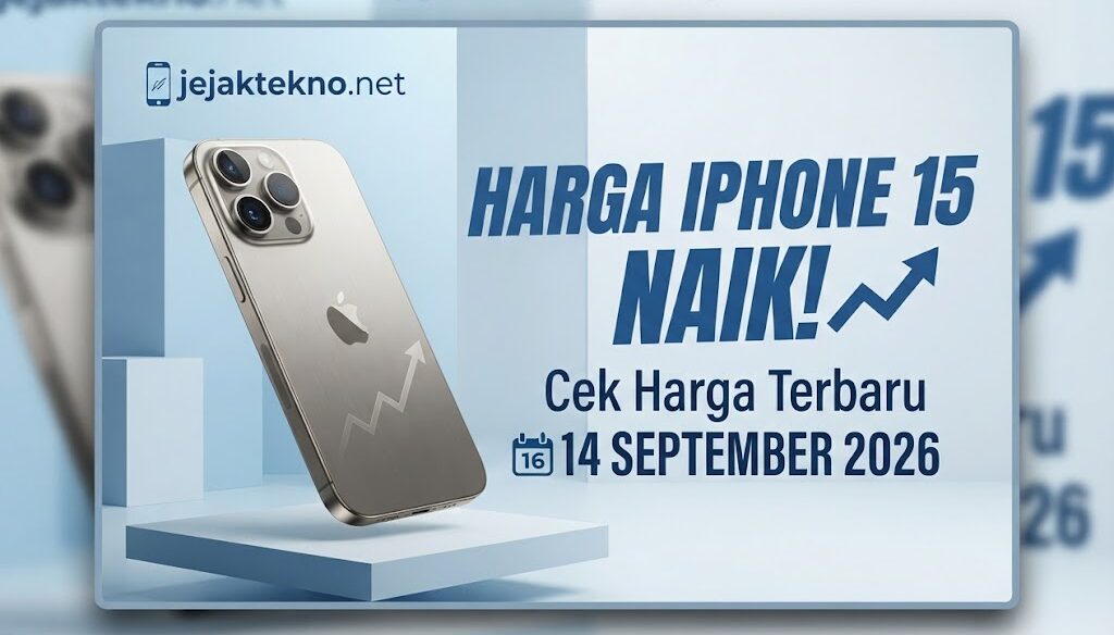 Harga iPhone 15 Naik! Cek Harga Terbaru 14 September 2026