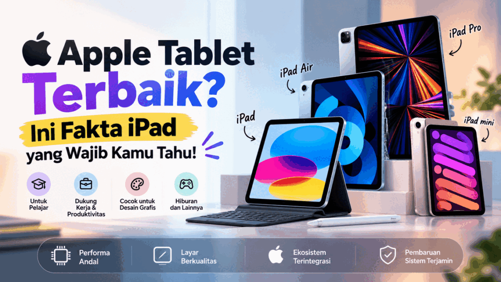 Apple Tablet Terbaik? Ini Fakta iPad yang Wajib Kamu Tahu!