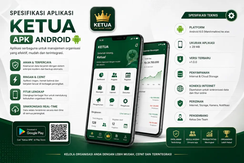 Ketua APK, Cara Download, Login & Panduan Lengkap 2026