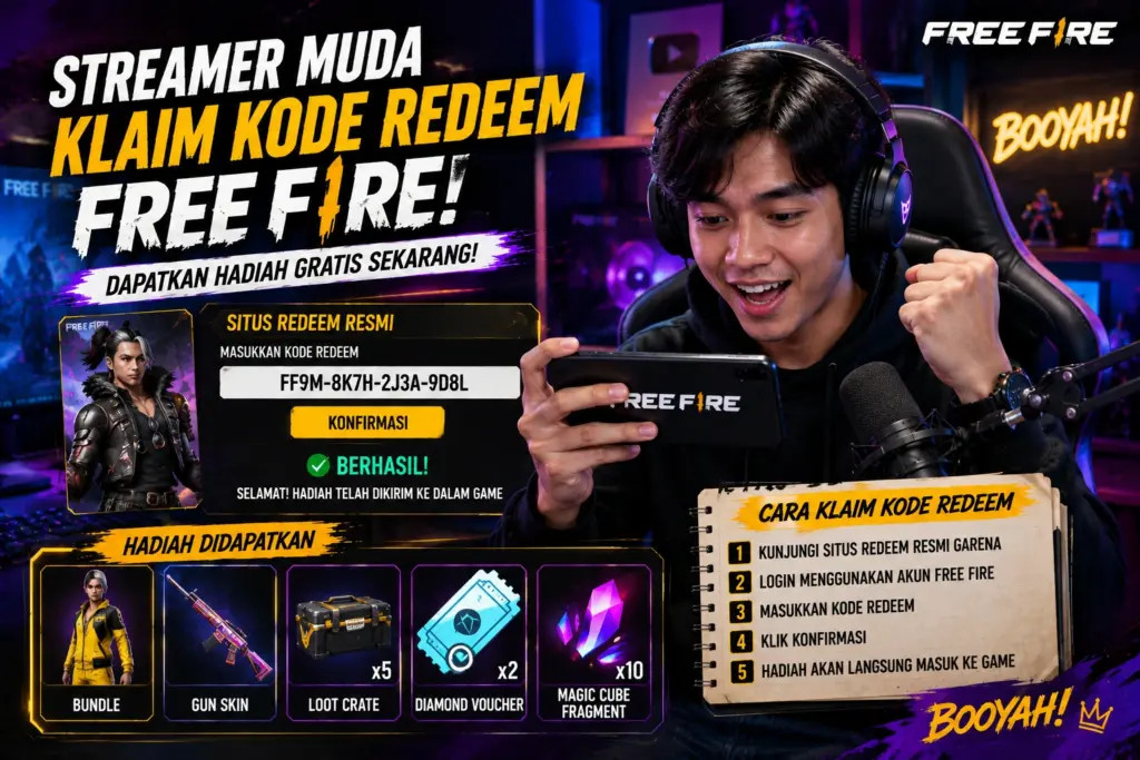 APK Penghasil Kode Redeem FF Benar Aman