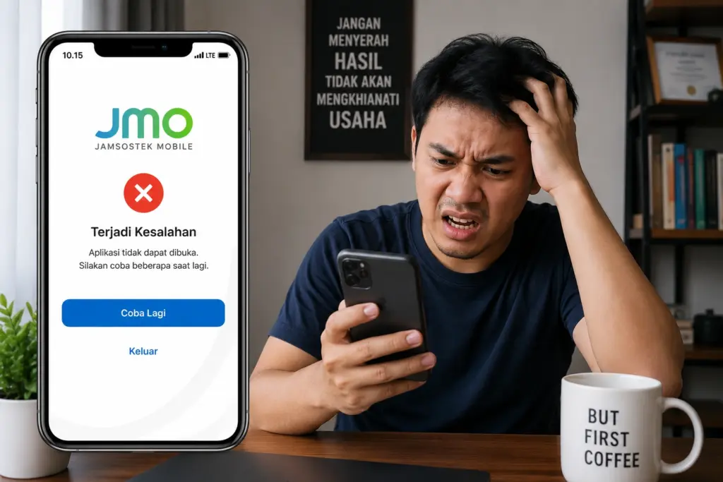 Kenapa Aplikasi JMO Tidak Bisa Dibuka