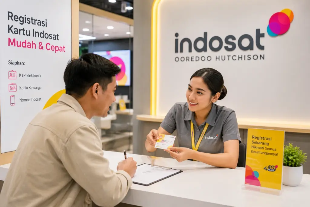 Cara Registrasi Kartu Indosat Terbaru 2026, Bisa Lewat SMS, Online dan Aplikasi