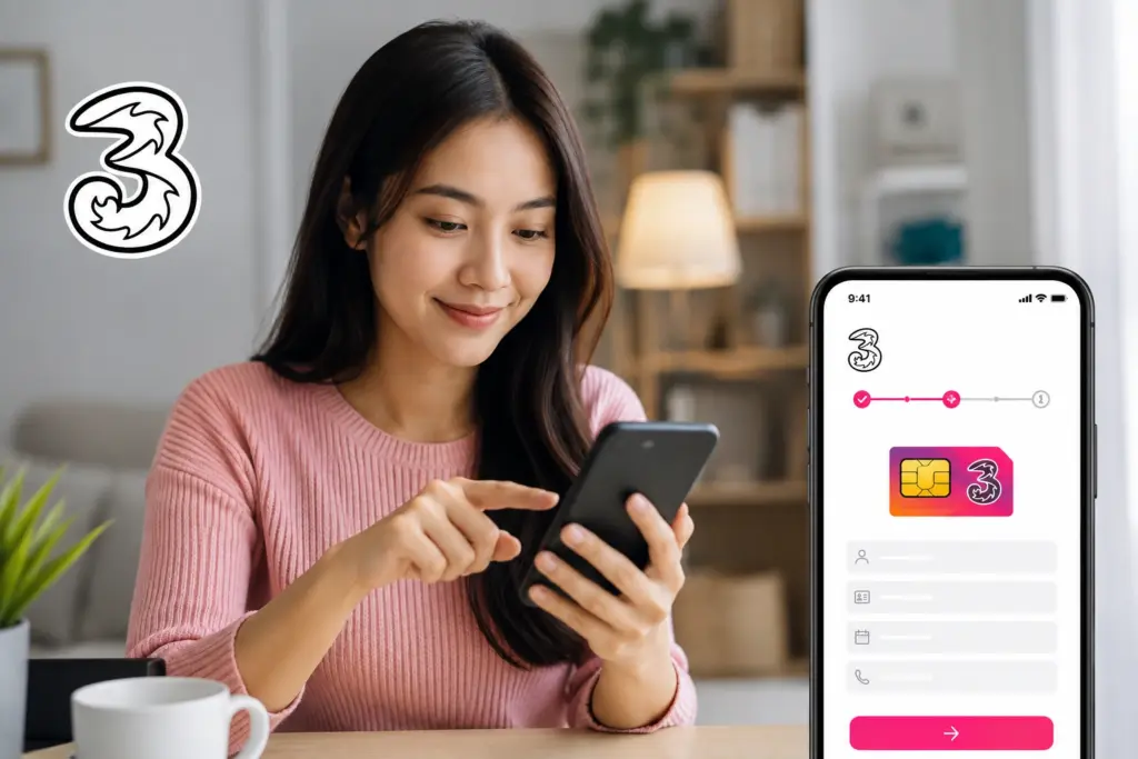 Cara Registrasi Kartu Tri Lewat SMS hingga Biometrik
