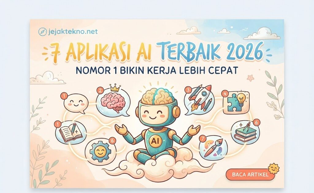 7 Aplikasi AI Terbaik 2026, Nomor 1 Bikin Kerja Lebih Cepat