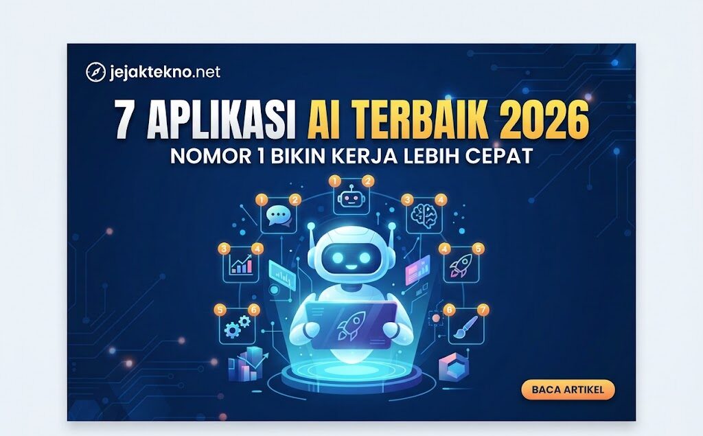 7 Aplikasi AI Terbaik 2026, Nomor 1 Bikin Kerja Lebih Cepat