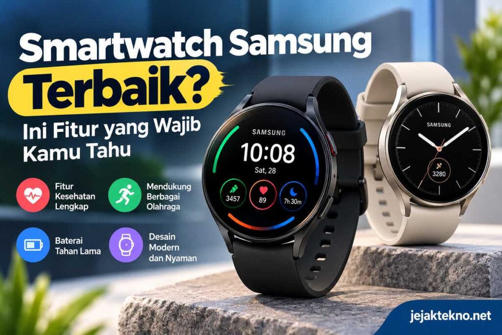 Smartwatch Samsung Terbaik? Ini Fitur yang Wajib Kamu Tahu