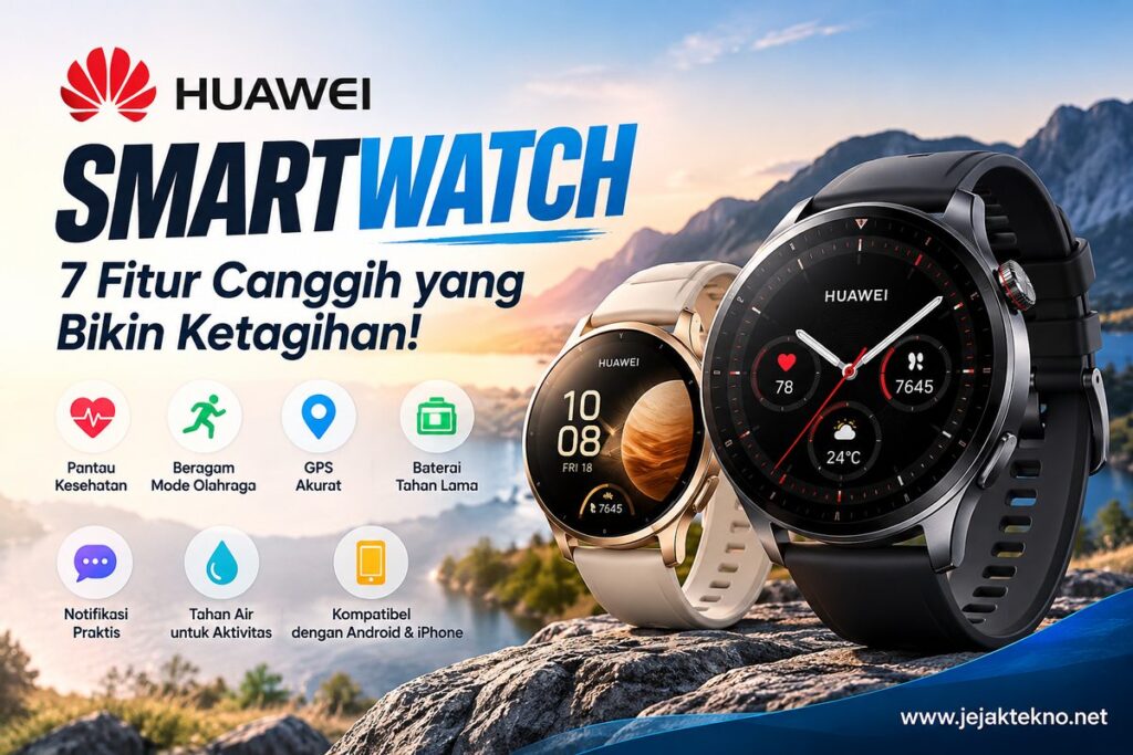 Huawei Smartwatch: 7 Fitur Canggih yang Bikin Ketagihan!